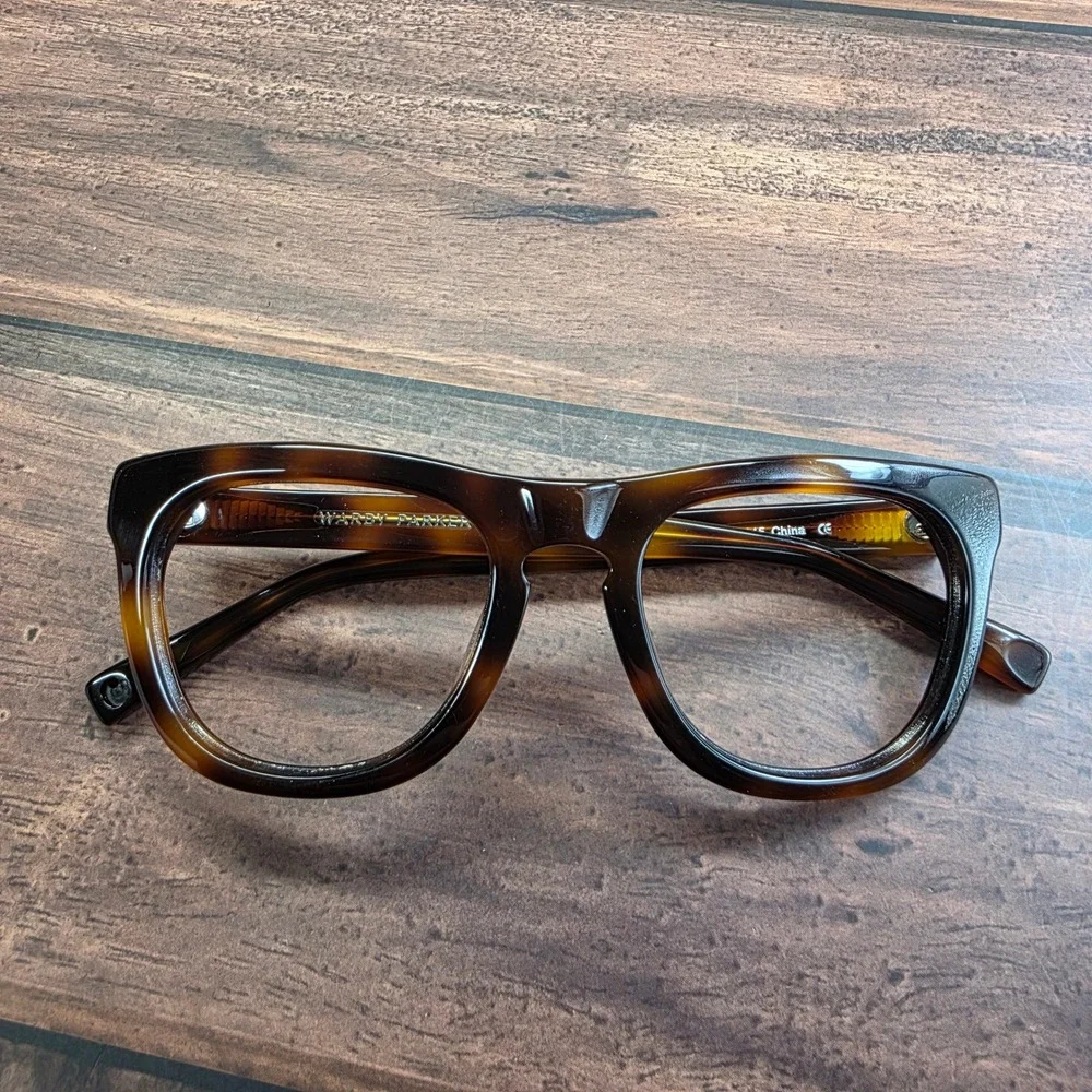 Warby Parker Cliff 215 Tortoise Shell Cat Eye Eyeglass Frames 52-21-145 3415